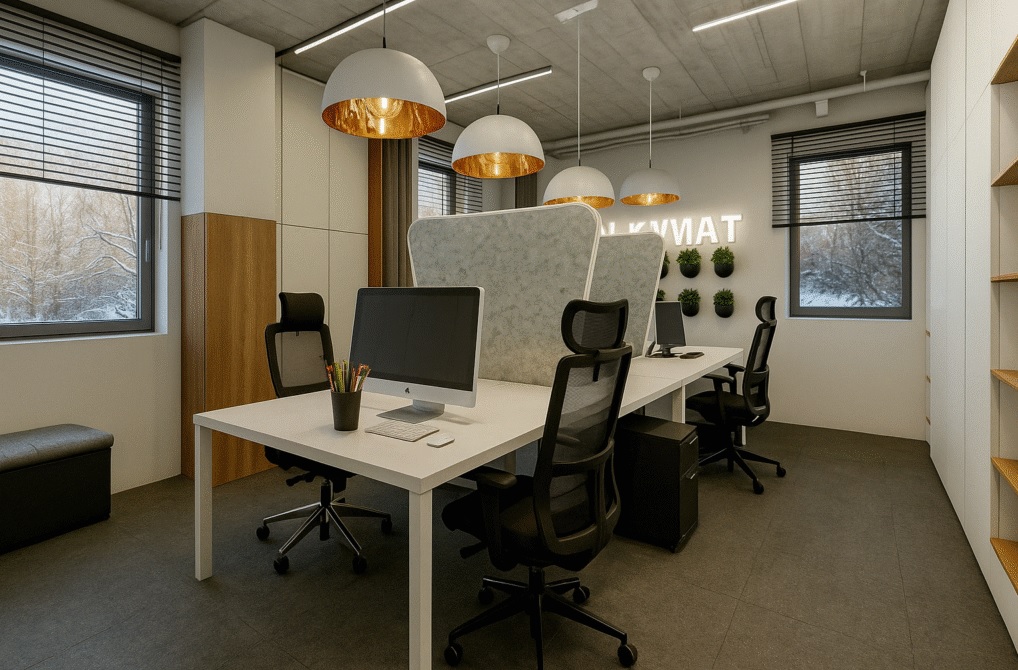 Przestronny salon CREO